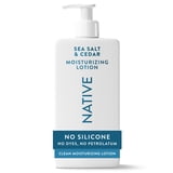 Native Moisturizing Body Lotion, Sea Salt & Cedar, for Women & Men, 16.5 fl oz