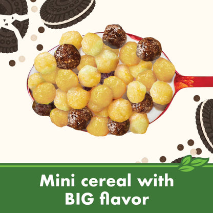Cascadian Farm Organic Mini Cookies 'n' Crème, Gluten Free Cereal, Non-GMO, 10.7 oz