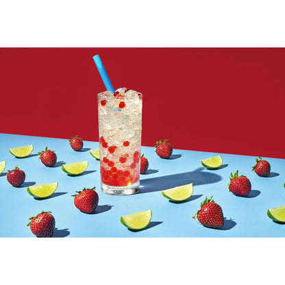 Yulu Foods - Popping Boba Pearls - Strawberry 4 Pack - Net Wt 7.1 oz. (200g)