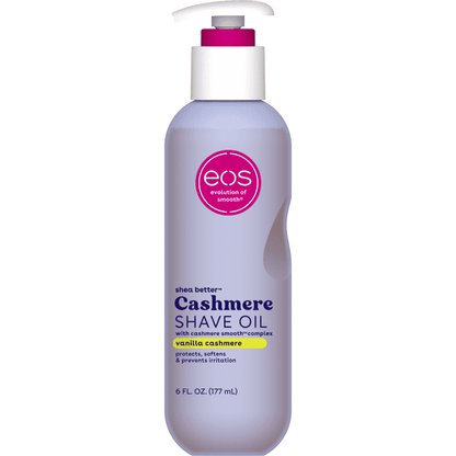 eos Cashmere Shave Oil for Smooth Skin - Vanilla Cashmere - 6 fl oz