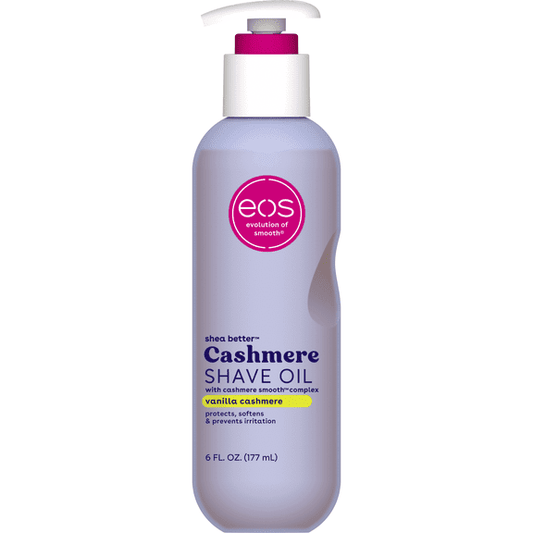 eos Cashmere Shave Oil for Smooth Skin - Vanilla Cashmere - 6 fl oz