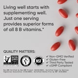 Sports Research Vitamin B-Complex, B12, Folate, Plant Based Soft Gels, 150 ct