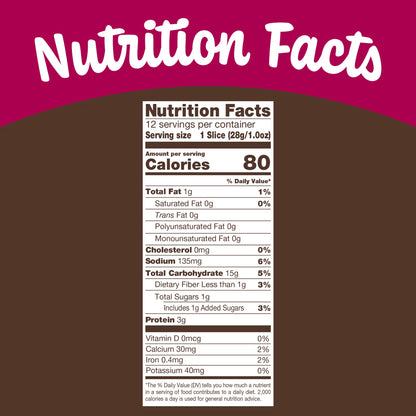 Nature's Own Ancient Grain, Non-GMO Small Loaf Bread, Sandwich Bread, 12 oz Loaf