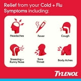 Tylenol Cold + Flu Multi-Symptom Liquid Gels, Day/Night, 72 ct.