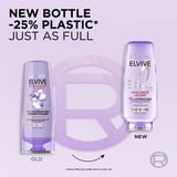 L'Oreal Paris Elvive Hyaluron Plump Hydrating Hair Conditioner, Moisturizing, Squeeze, 13.5 fl oz
