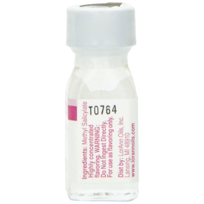 LorAnn Oils Super Strength Flavoring - Used For Candy Making, Flavoring Extracts, Baking, Hard Candy, and Flavor Oils, Wintergreen, 1 fl dram
