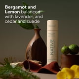 Native Aluminum Free Spray Deodorant for Men, Sunset Cedar & Suede, Well-Crafted, 3.5 oz
