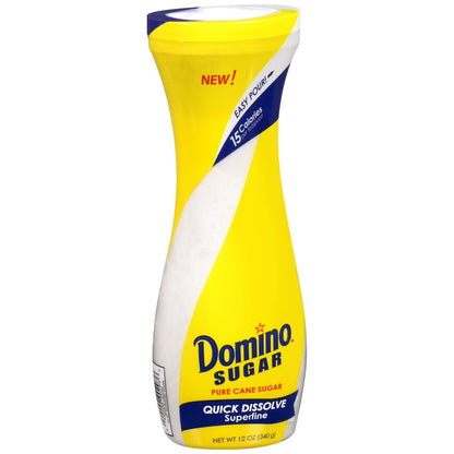Domino Pourable Pure Cane Sugar, 12 oz plastic - Pack of 1