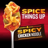 Campbell’s Chunky Spicy Chicken Noodle Soup, 15.25 oz Microwavable Bowl
