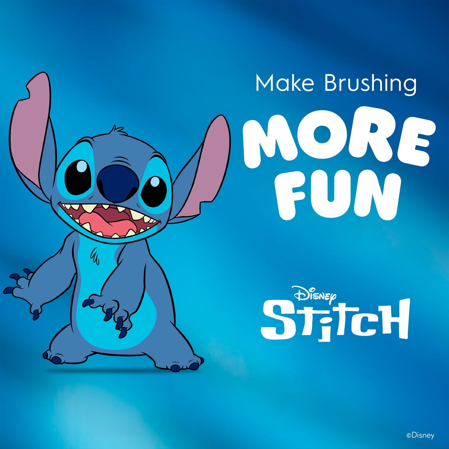 Oral-B Kids Toothbrush, STITCH Electric Battery Powered Toothbrush for Ages 3+, Extra Soft Bristles