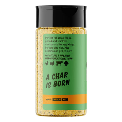Fire & Smoke Society Honey Jalapeno Butter Seasoning, 7 oz Mixed Spices & Seasonings