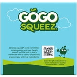 GoGo squeeZ No Sugar Added Apple Apple Applesauce & Fruit Puree Pouches, 3.2 oz (24 Pack)