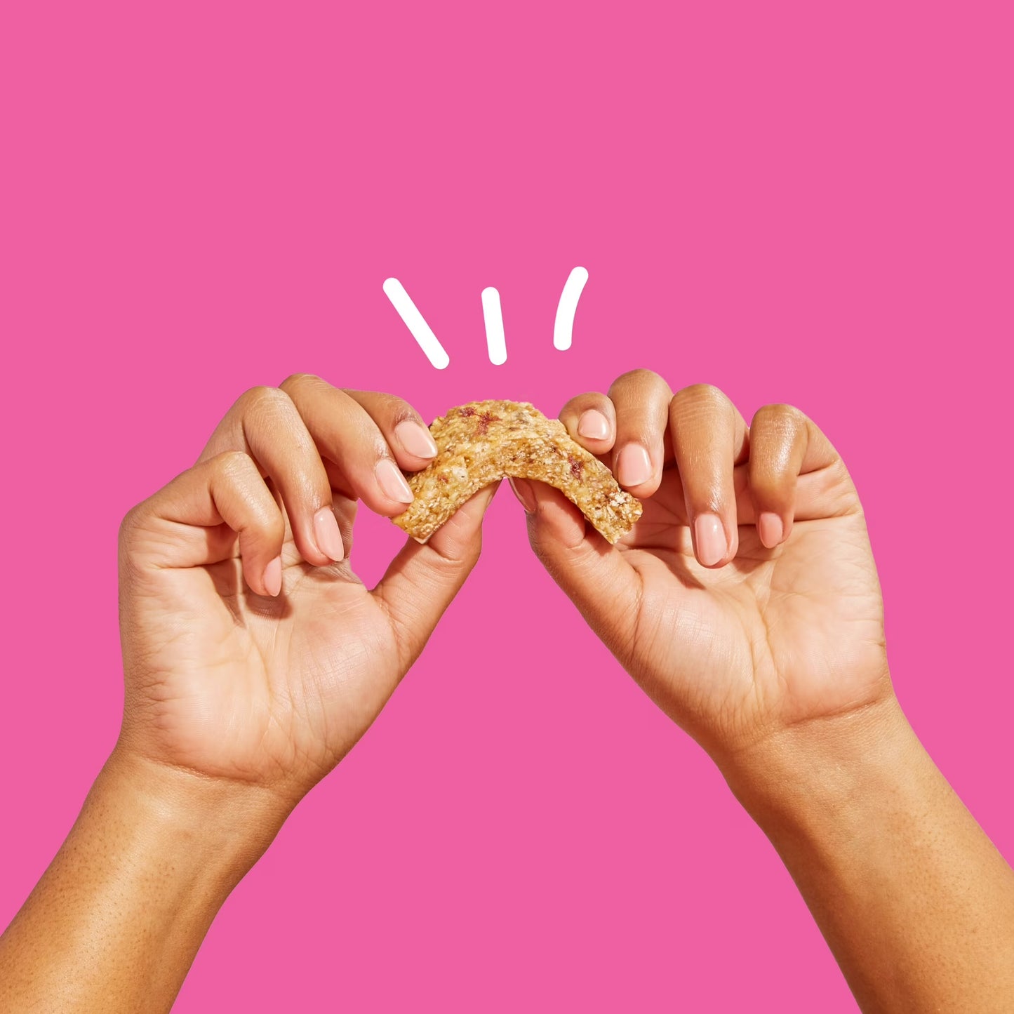 Junkless Chewy Strawberry Granola Snack Bars, 1.1 oz, 8 Count