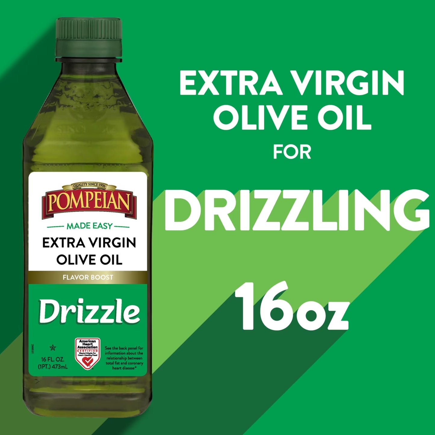 Pompeian Made Easy Drizzle Extra Virgin Olive Oil - 16 fl oz