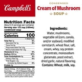 (8 pack) Campbell's Condensed Cream of Mushroom Soup, 10.5 oz Can