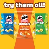 Pringles Mingles Cheddar and Sour Cream Puffed Snacks, Cheese Puffs, 5.5 oz
