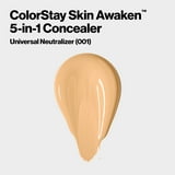 Revlon ColorStay Skin Awaken Cream Concealer Makeup, Longwear, 001 Universal Neutralizer, 0.27 fl oz