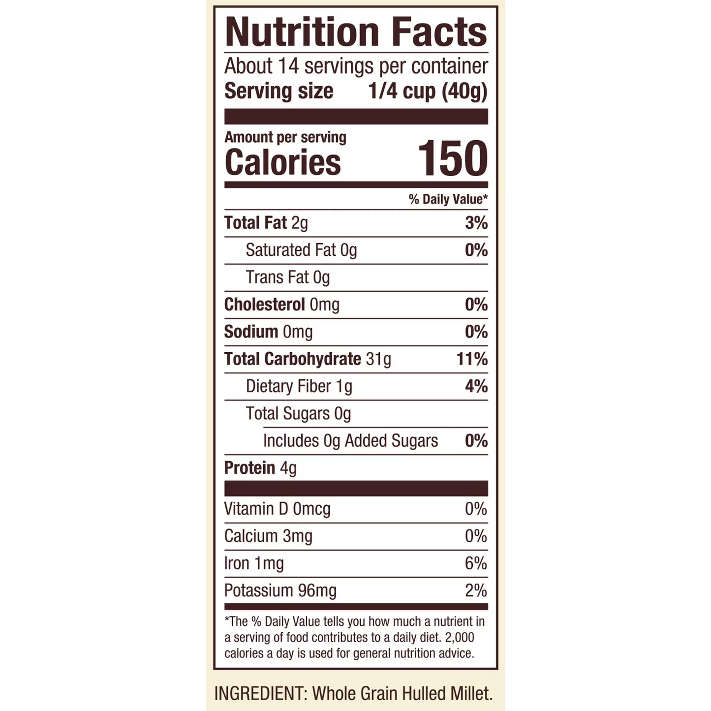 Bob's Red Mill Millet Flour, 20 oz