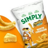Cheetos Simply Puffs Cheese White Cheddar Flavored Snacks, 8 Count