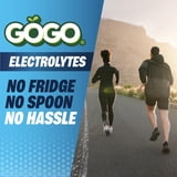 GOGO Electrolytes No Sugar Added Strawberry Pineapple & Orange Fruit Blend Pouches, 3.9oz (10 Pack)