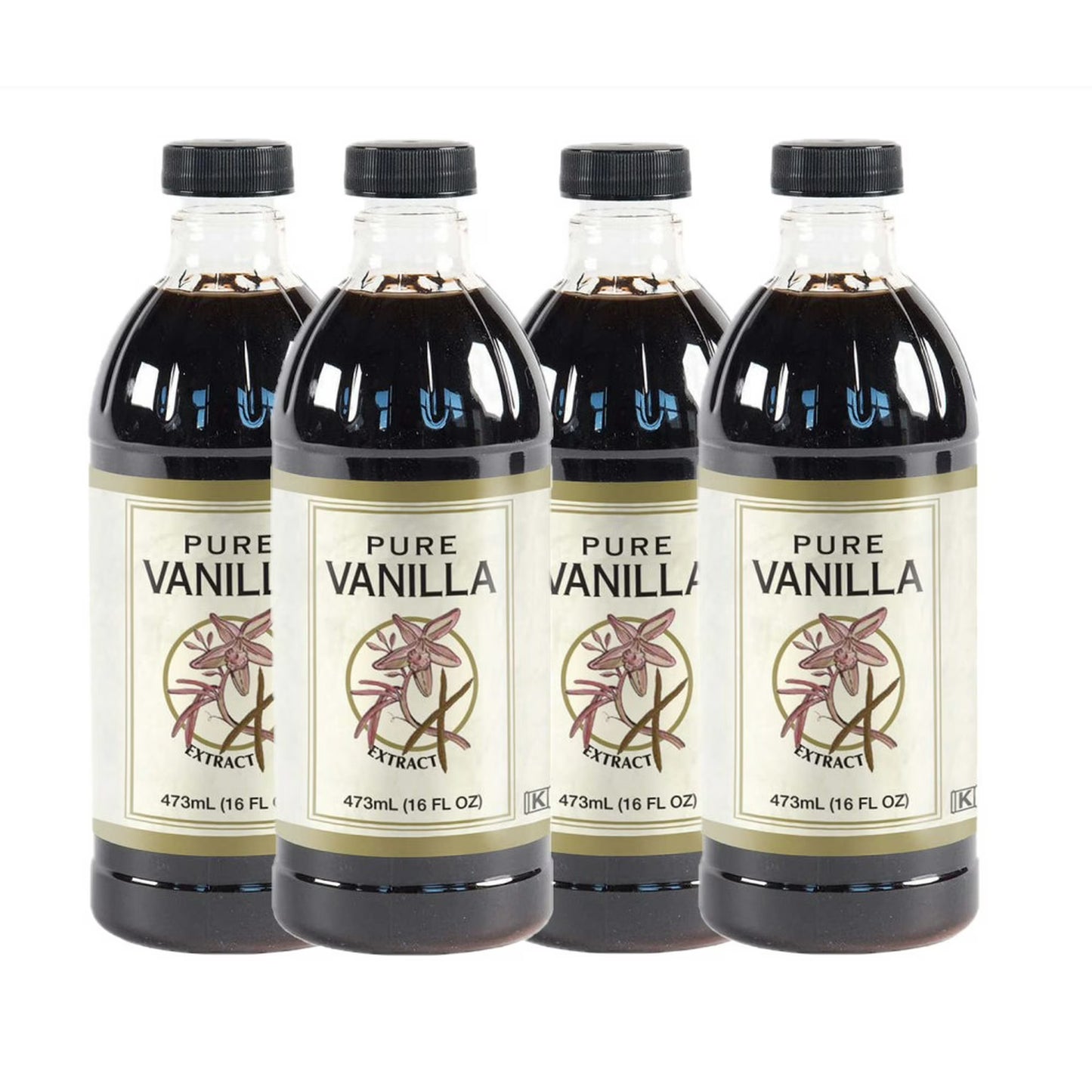 4 Pack | Pure Vanilla Extract (16 oz )
