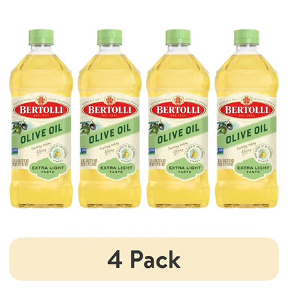 (4 pack) Bertolli Olive Oil, Extra Light, 50.7 fl oz