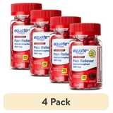 (4 pack) Equate Extra Strength Pain Reliever Acetaminophen Caplets, 500mg, Pain Reliever/Fever Reducer, 100 Count, Compare to TylenolÂ Extra Strength Active Ingredient