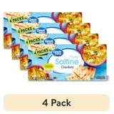 (4 pack) Great Value Saltine Crackers, 16 oz, 4 Count