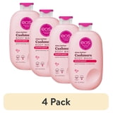(4 pack) eos Shea Better Cashmere Body Wash, Jasmine Peach, Creamy Gel Formula, 16 fl oz.