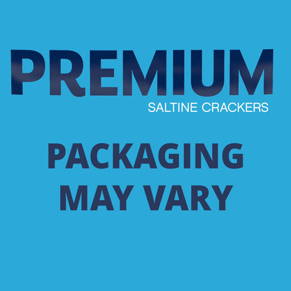 (3 pack) Premium Original Saltine Crackers, Lunch Snacks, 16 oz