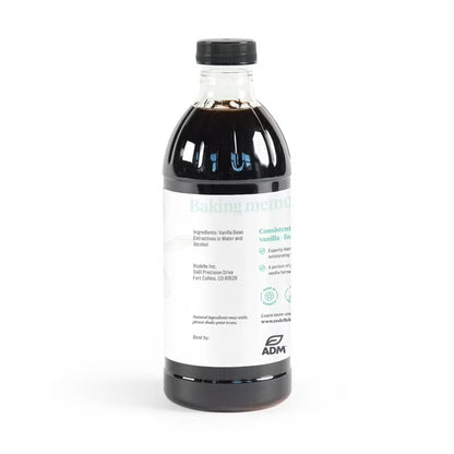 Rodelle Pure Vanilla Extract, 16 Fluid Ounces, Gluten-Free, Vegan, Liquid