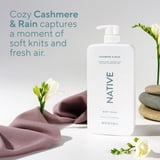 Native Body Wash, Cashmere & Rain, Sulfate Free, for Women & Men, 36 fl oz