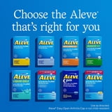Aleve Back & Muscle Pain Reliever Naproxen Sodium Tablets, 200 Count