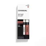 COVERGIRL Outlast All-Day Lip Color Liquid Lipstick and Moisturizing Topcoat, Canyon