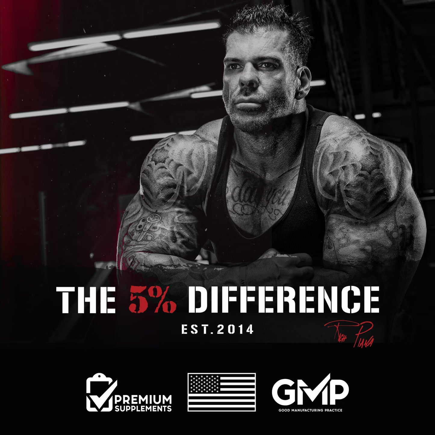 5% Nutrition Rich Piana Snack Time, High Protein Squeezable Pouches, Peanut & Egg White Blend - 10Ct (Peanut Butter)