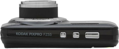 Kodak PIXPRO Friendly Zoom FZ55 Digital Camera (Black) Bundle