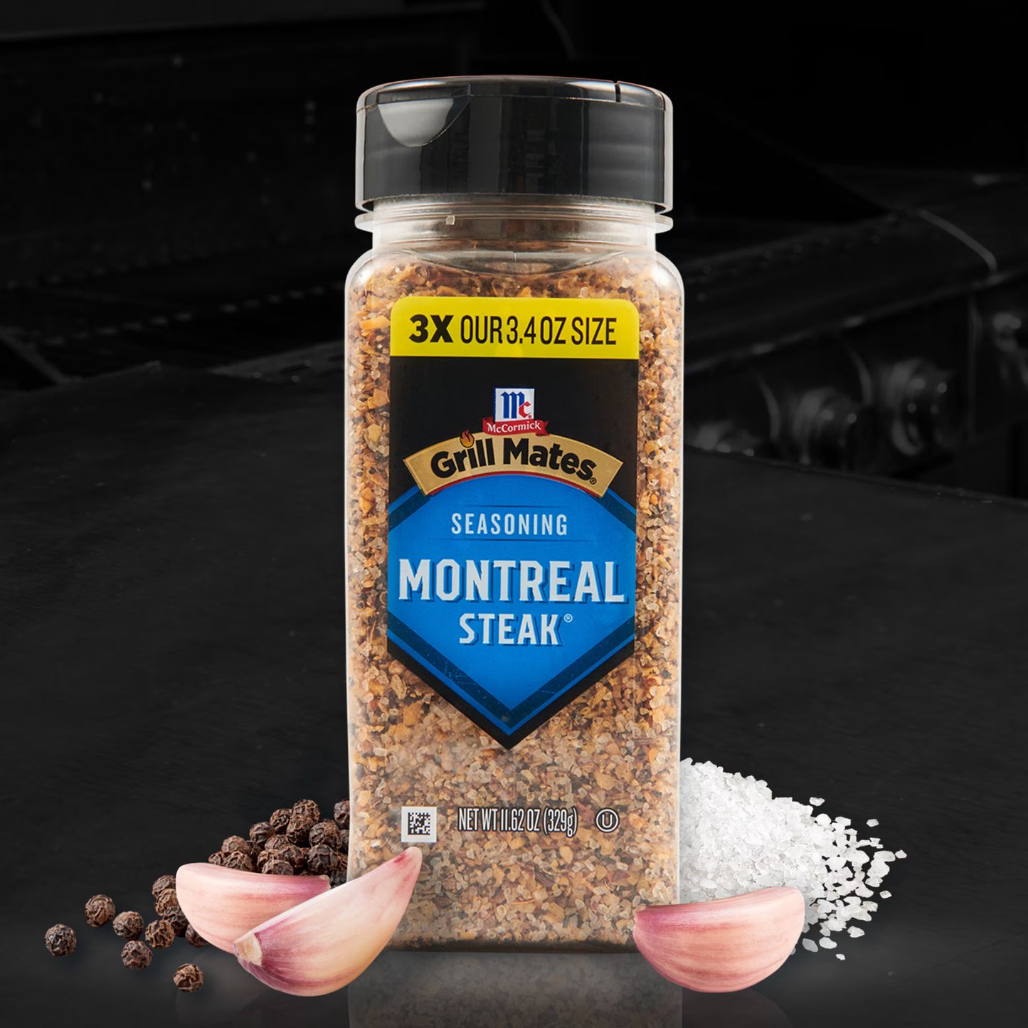 Grill Mates Montreal Steak Seasoning, 11.62 oz Bottle