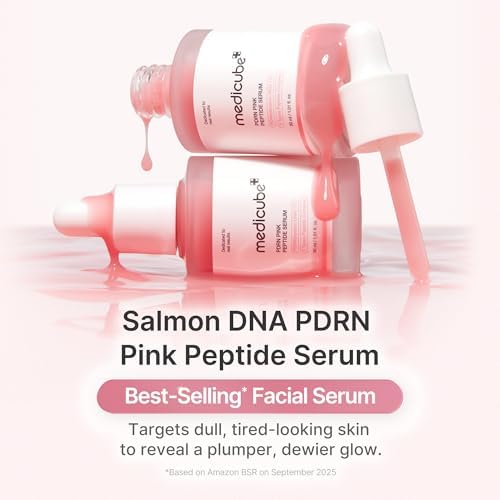 medicube PDRN Serum & Device Duo: PDRN Peptide Serum & Booster Pro X2 Pink