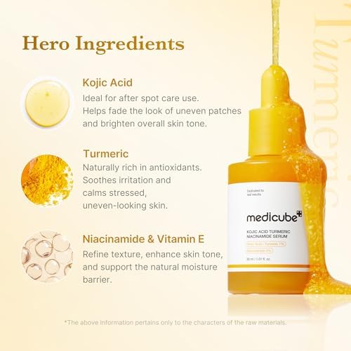medicube Kojic Acid Renew & Smooth Duo - Kojic Acid Serum and Toner Pad