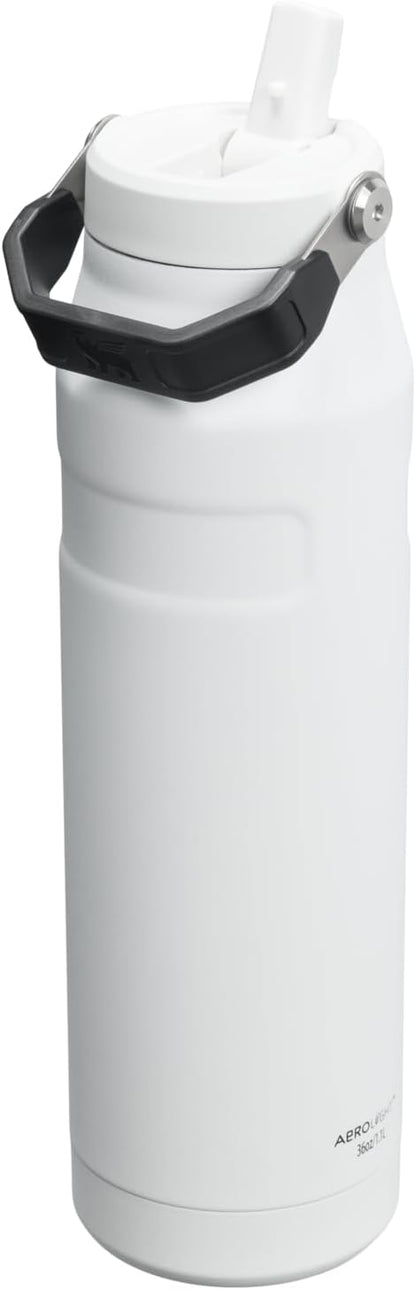 STANLEY IceFlow Flip Straw 2.0 Bottle, 36 oz, Chalk