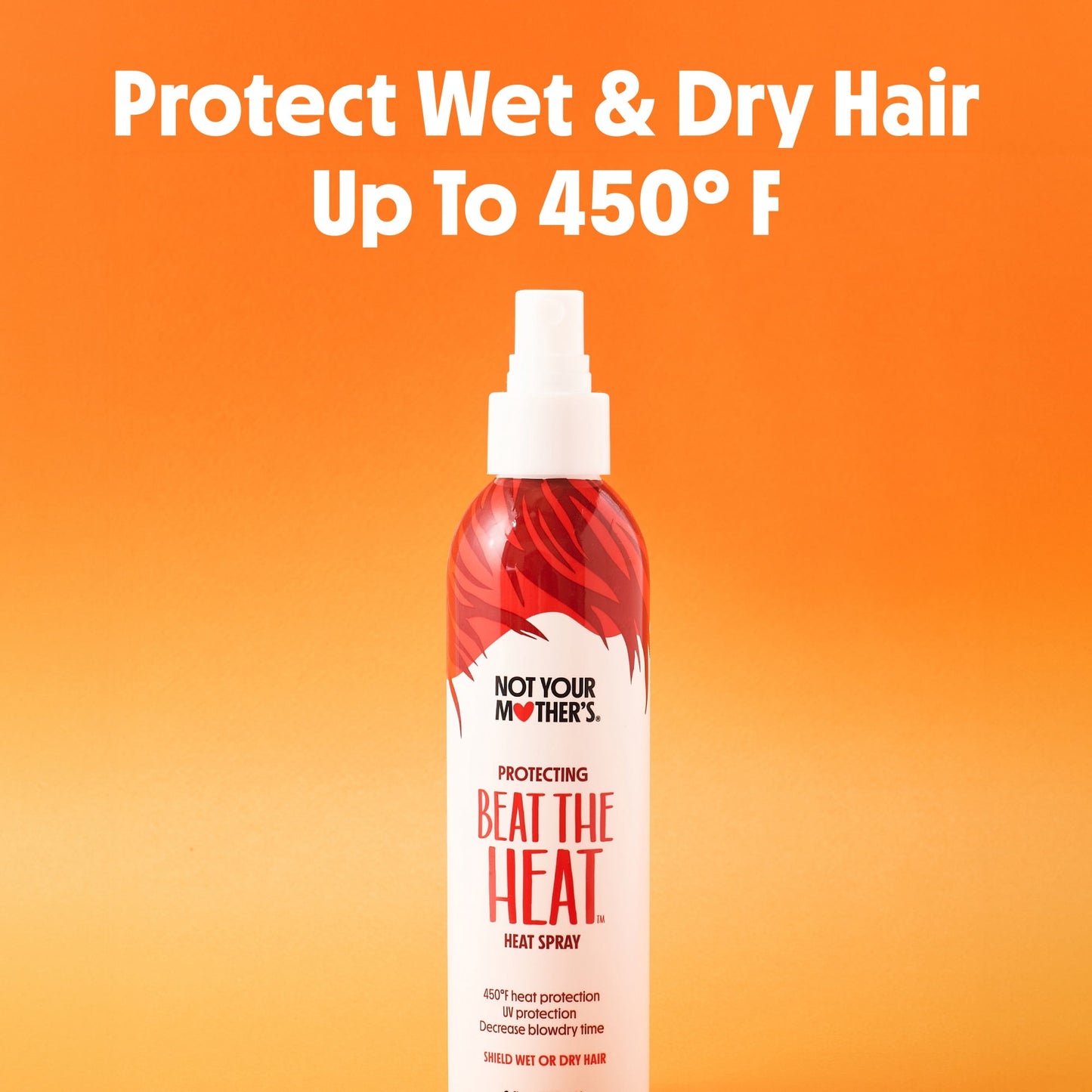 Not Your Mother's Beat the Heat Protectant Spray for All Hair Types, 6 oz