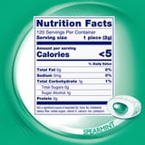 (4 pack) Mentos Pure Fresh Spearmint Sugarfree Gum Extra Value Pack, Regular Size, 120 Count