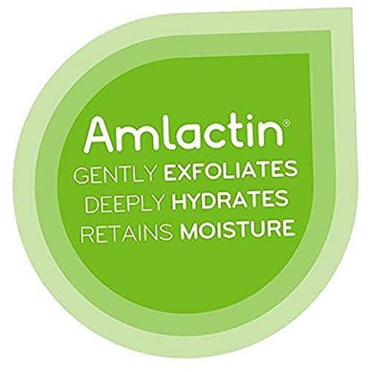 AmLactin Daily Nourish Therapeutic Body Lotion for Dry Skin - No-Scrub Exfoliator and Moisturizer - AmLactin 12% Lactic Acid Lotion, 7.9 oz (Packaging May Vary) (Pack of 12)