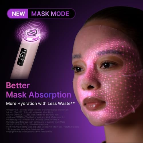 medicube PDRN Serum & Device Duo: PDRN Peptide Serum & Booster Pro X2 Pink