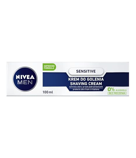 NIVEA Men Mild Shaving Cream Sensitive 100 Ml