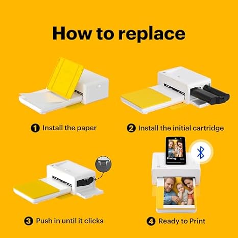 KODAK Dock 4x6” Cartridge Refill, 160 Sheets, Dock Plus & Dock Era