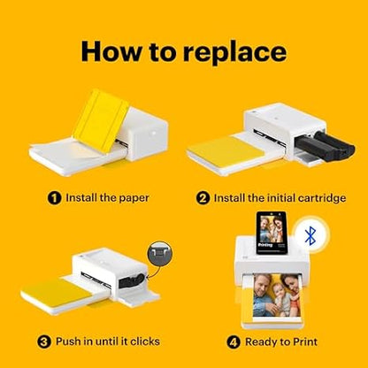 KODAK Dock 4x6” Cartridge Refill, 160 Sheets, Dock Plus & Dock Era