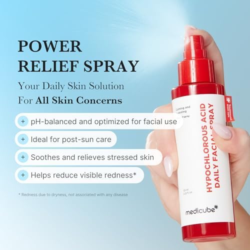 medicube Swipe & Spray Red Duo - Red Succinic Pad & Power Soothing Spray