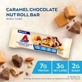 Atkins Anytime Snacks, Snack Bar, Caramel Chocolate Nut Roll, 18 ct.