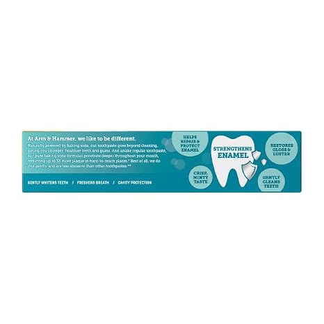 Arm & Hammer Toothpaste Truly Radiant Bright & Strong 4.3 Ounce (127ml) (3 Pack)